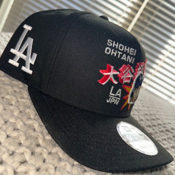 Shohei Ohtani Los Angeles Dodgers 9FIFTY Curve A-Frame Snapback main image 4
